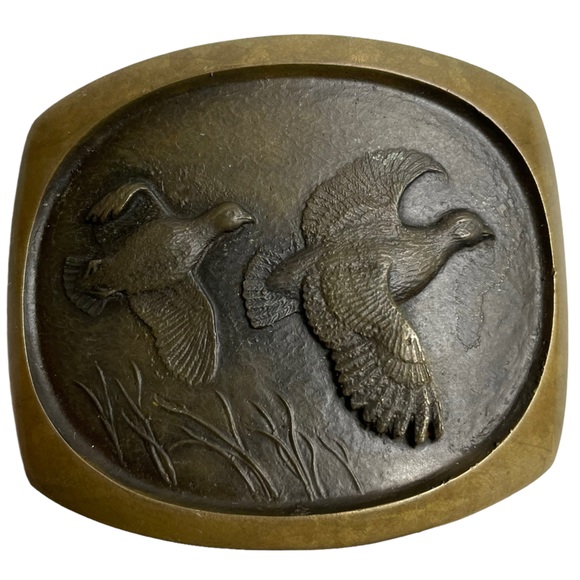 Vintage Accessories Vintage 97s Quail Solid Bronze Heavy Patina